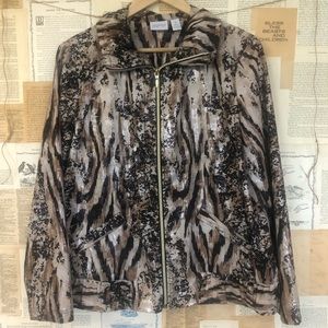 Chico’s Zenergy Lightweight Jacket Size 2 12 L